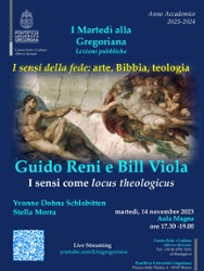 Guido Reni e Bill Viola: i sensi come locus theologicus
